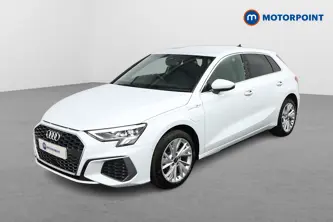 Audi A3 S Line Automatic Petrol Plug-In Hybrid Hatchback - Stock Number (1470326) - Passenger side front corner