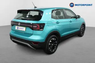 Volkswagen T-Cross S Manual Petrol SUV - Stock Number (1476379) - Drivers side rear corner