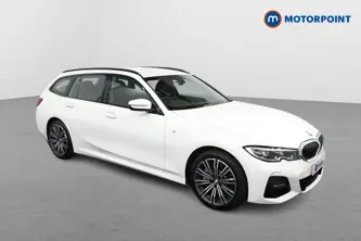 BMW 3 Series M Sport Automatic Petrol Plug-In Hybrid Estate - Stock Number (1476434) - Drivers side front corner