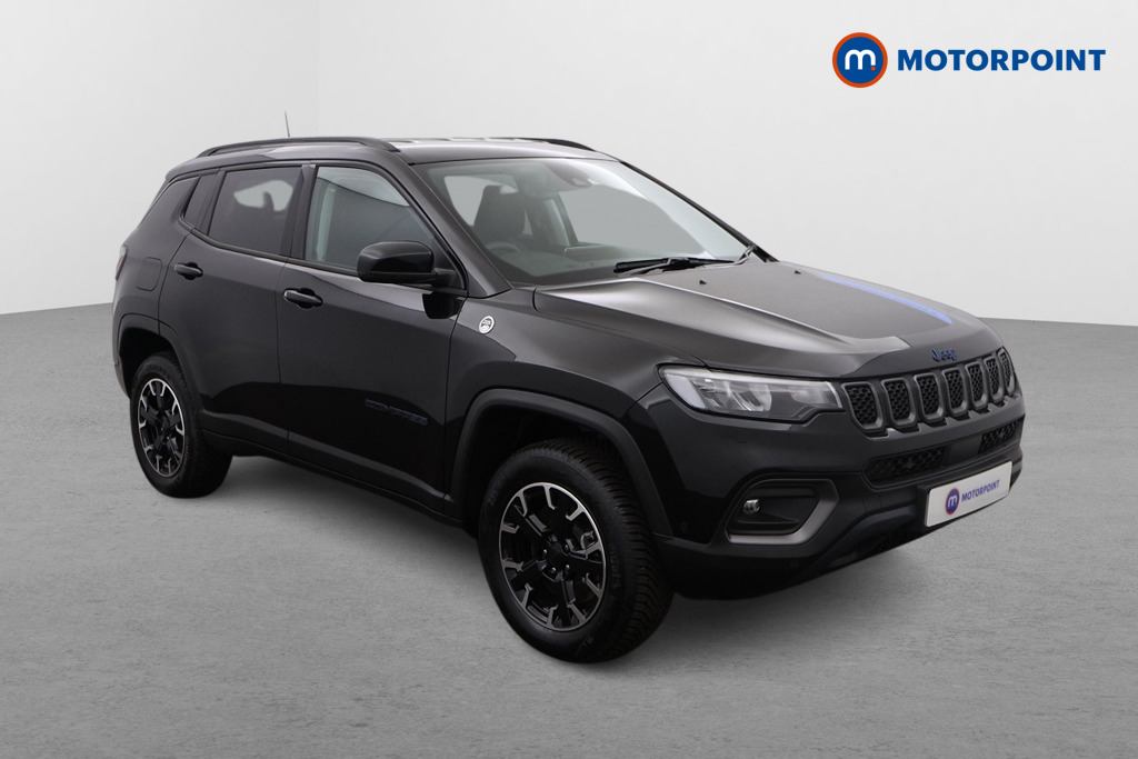 Jeep Compass Trailhawk Automatic Petrol Plug-In Hybrid SUV - Stock Number (1462557) - Drivers side front corner