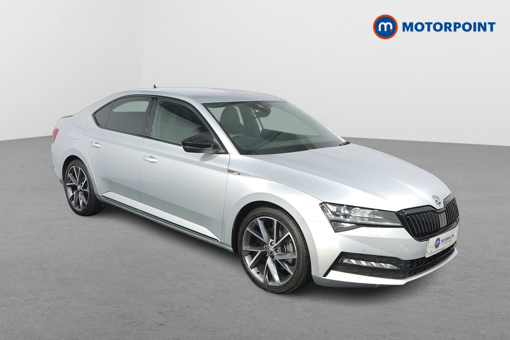 Skoda Superb Sport Line Plus Automatic Petrol Hatchback - Stock Number (1471994) - Drivers side front corner