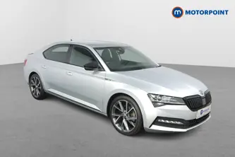 Skoda Superb Sport Line Plus Automatic Petrol Hatchback - Stock Number (1471994) - Drivers side front corner