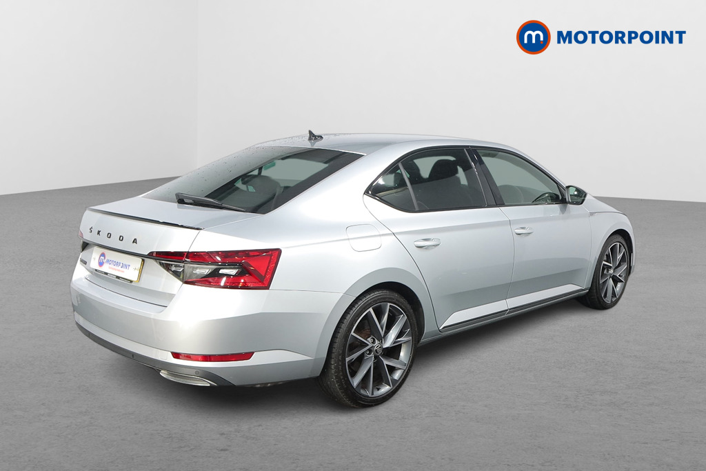 Skoda Superb Sport Line Plus Automatic Petrol Hatchback - Stock Number (1471994) - Drivers side rear corner