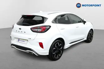 Ford Puma St-Line X Manual Petrol-Electric Hybrid SUV - Stock Number (1475278) - Drivers side rear corner