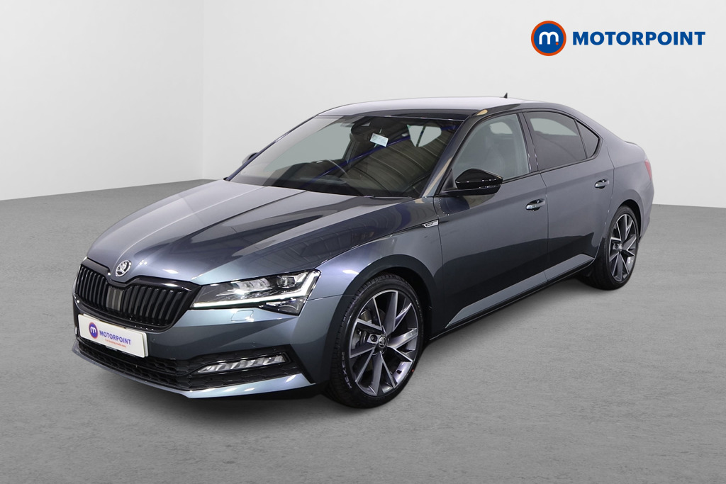 Skoda Superb Sport Line Plus Automatic Petrol Hatchback - Stock Number (1471623) - Passenger side front corner