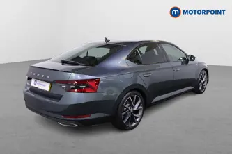 Skoda Superb Sport Line Plus Automatic Petrol Hatchback - Stock Number (1471623) - Drivers side rear corner