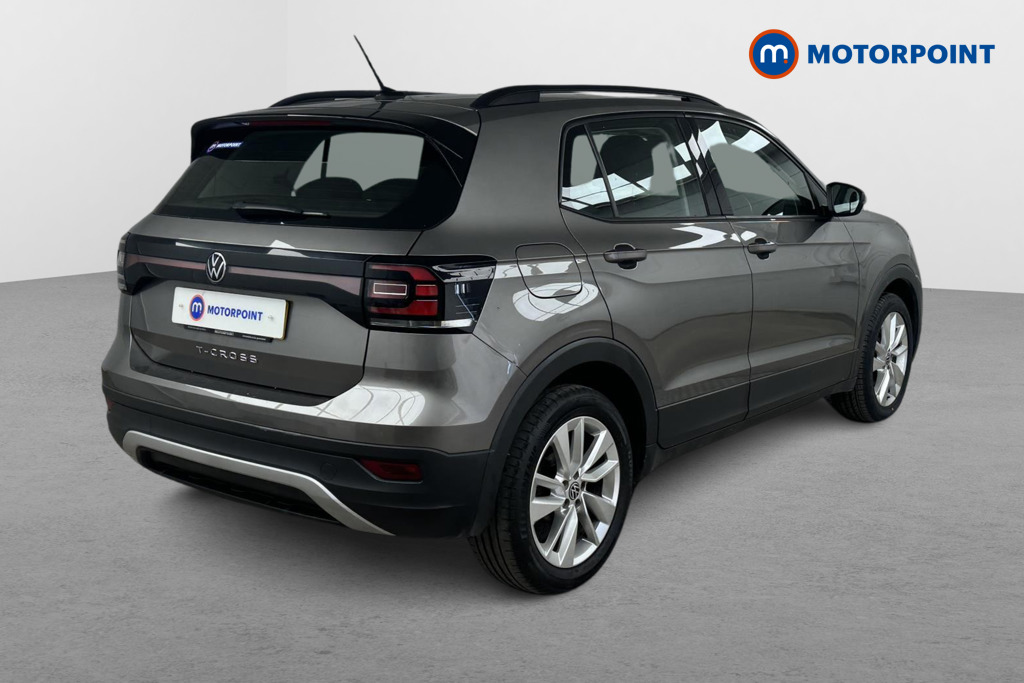 Volkswagen T-Cross SE Manual Petrol SUV - Stock Number (1472868) - Drivers side rear corner