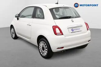 Fiat 500 Lounge Manual Petrol Hatchback - Stock Number (1475843) - Passenger side rear corner