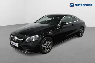 Mercedes-Benz C Class Amg Line Automatic Petrol Coupe - Stock Number (1475013) - Passenger side front corner