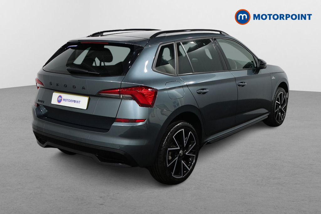 Skoda Kamiq Monte Carlo Manual Petrol SUV - Stock Number (1477275) - Drivers side rear corner