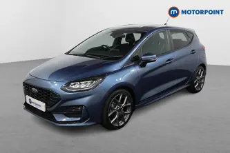 Ford Fiesta St-Line Manual Petrol-Electric Hybrid Hatchback - Stock Number (1477361) - Passenger side front corner