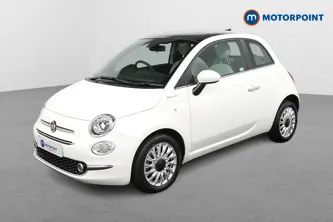 Fiat 500 Dolcevita Manual Petrol-Electric Hybrid Hatchback - Stock Number (1477771) - Passenger side front corner