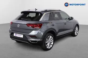 Volkswagen T-Roc SEL Automatic Petrol SUV - Stock Number (1469575) - Drivers side rear corner