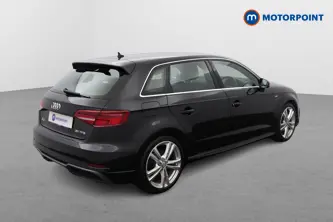 Audi A3 S Line Manual Petrol Hatchback - Stock Number (1471145) - Drivers side rear corner