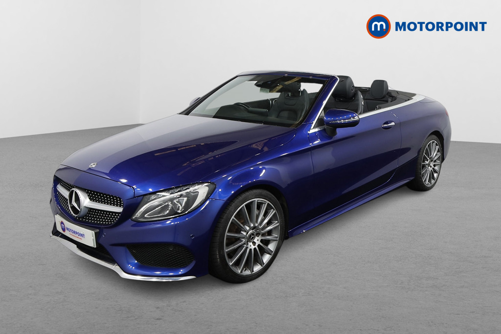 Mercedes-Benz C Class Amg Line Automatic Diesel Convertible - Stock Number (1476371) - Passenger side front corner