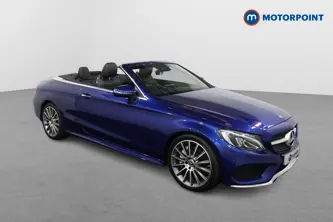 Mercedes-Benz C Class Amg Line Automatic Diesel Convertible - Stock Number (1476371) - Drivers side front corner