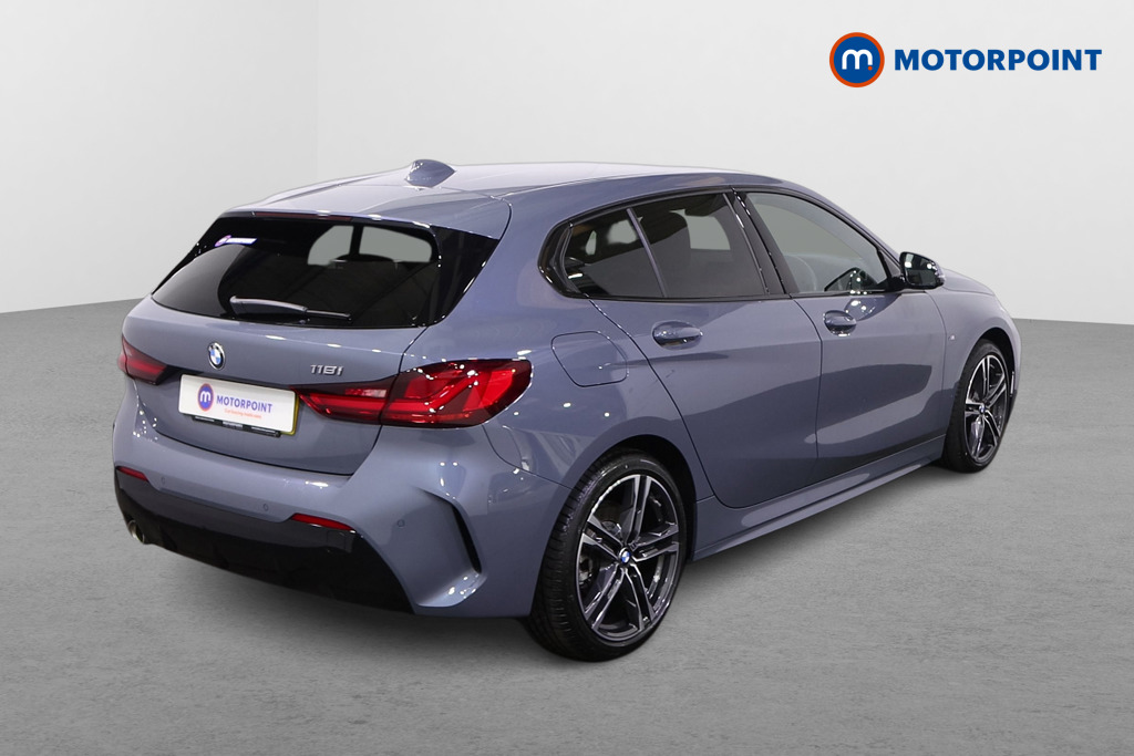 BMW 1 Series M Sport Automatic Petrol Hatchback - Stock Number (1477444) - Drivers side rear corner