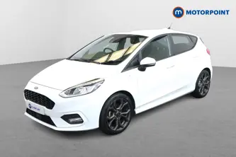 Ford Fiesta St-Line Edition Manual Petrol-Electric Hybrid Hatchback - Stock Number (1471834) - Passenger side front corner