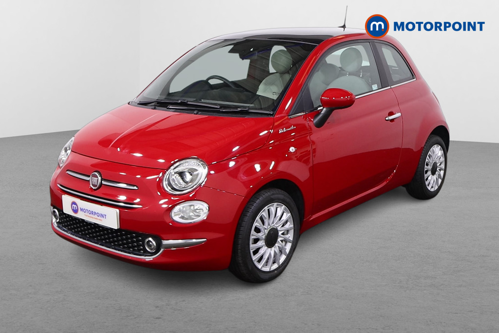 Fiat 500 Dolcevita Manual Petrol-Electric Hybrid Hatchback - Stock Number (1475769) - Passenger side front corner