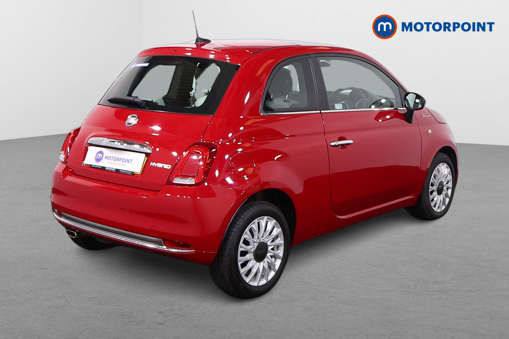 Fiat 500 Dolcevita Manual Petrol-Electric Hybrid Hatchback - Stock Number (1475769) - Drivers side rear corner