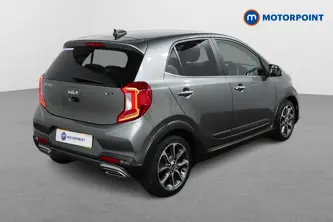 KIA Picanto X-Line S Manual Petrol Hatchback - Stock Number (1476686) - Drivers side rear corner