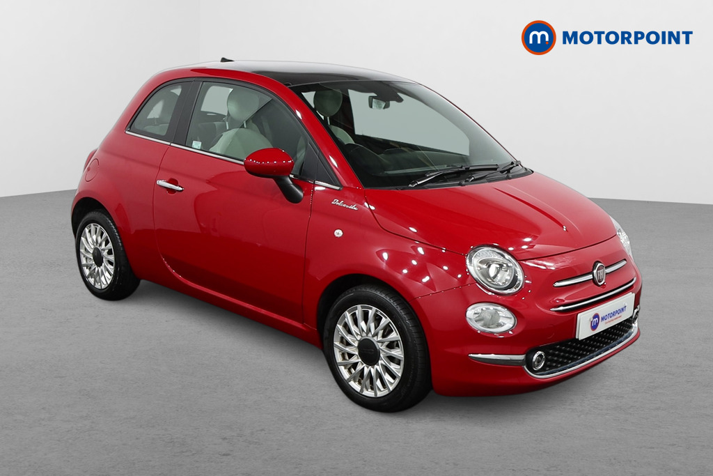 Fiat 500 Dolcevita Manual Petrol-Electric Hybrid Hatchback - Stock Number (1477772) - Drivers side front corner