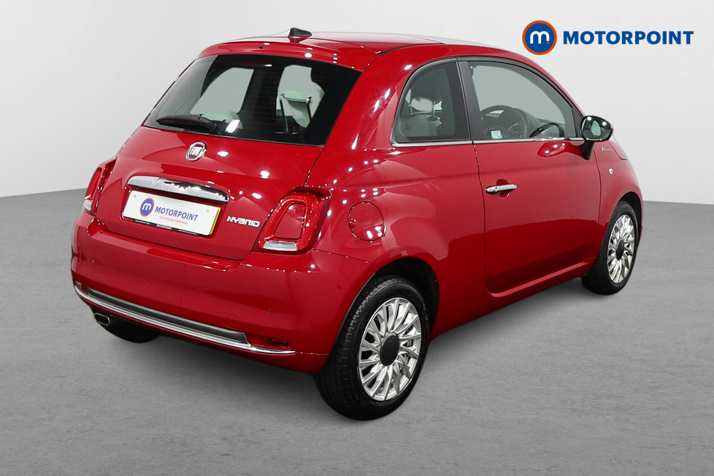 Fiat 500 Dolcevita Manual Petrol-Electric Hybrid Hatchback - Stock Number (1477772) - Drivers side rear corner