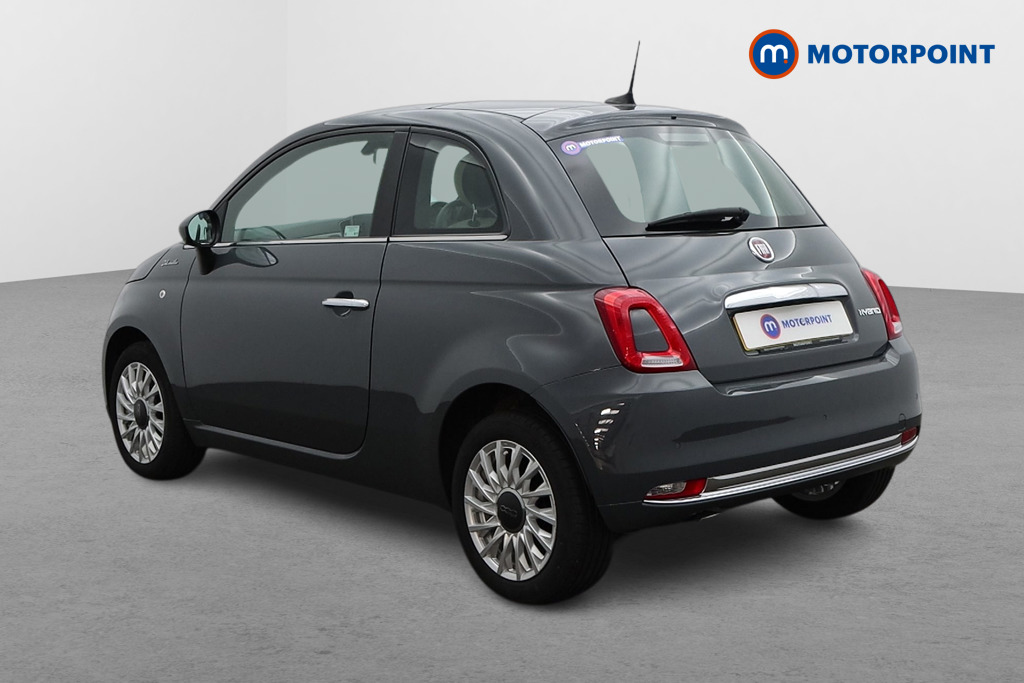 Fiat 500 Dolcevita Manual Petrol-Electric Hybrid Hatchback - Stock Number (1477437) - Passenger side rear corner