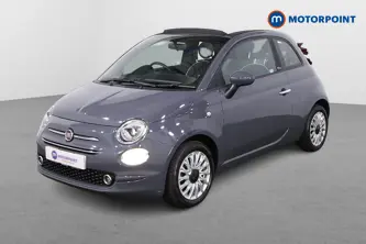 Fiat 500 Lounge Manual Petrol-Electric Hybrid Convertible - Stock Number (1472787) - Passenger side front corner