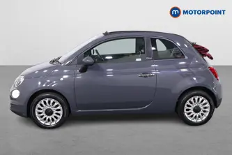 Fiat 500 Lounge Manual Petrol-Electric Hybrid Convertible - Stock Number (1472787) - Passenger side