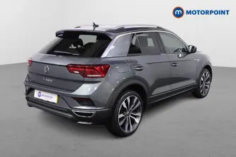 Volkswagen T-Roc R-Line Automatic Petrol SUV - Stock Number (1473299) - Drivers side rear corner