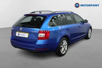 Skoda Octavia Se L Manual Petrol Estate - Stock Number (1473574) - Drivers side rear corner