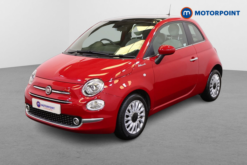 Fiat 500 Dolcevita Manual Petrol-Electric Hybrid Hatchback - Stock Number (1477768) - Passenger side front corner