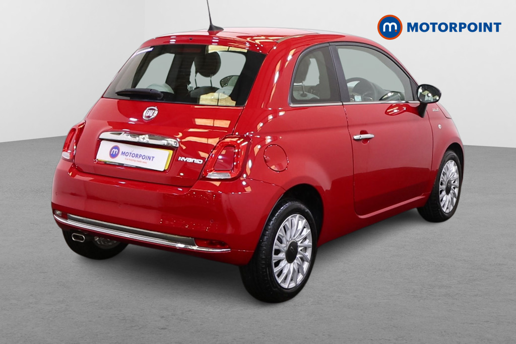 Fiat 500 Dolcevita Manual Petrol-Electric Hybrid Hatchback - Stock Number (1477768) - Drivers side rear corner