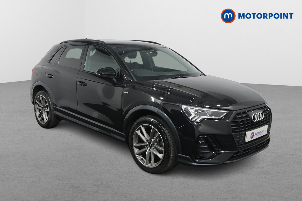 Audi Q3 Black Edition Automatic Petrol Plug-In Hybrid SUV - Stock Number (1477905) - Drivers side front corner