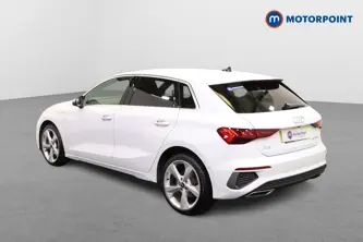 Audi A3 S Line Automatic Petrol Plug-In Hybrid Hatchback - Stock Number (1472206) - Passenger side rear corner