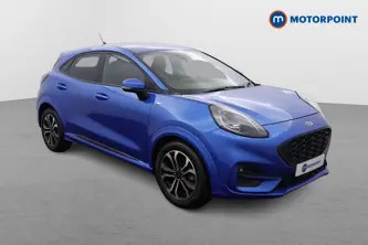 Ford Puma St-Line Manual Petrol-Electric Hybrid SUV - Stock Number (1474920) - Drivers side front corner