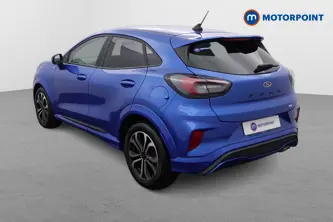 Ford Puma St-Line Manual Petrol-Electric Hybrid SUV - Stock Number (1474920) - Passenger side rear corner