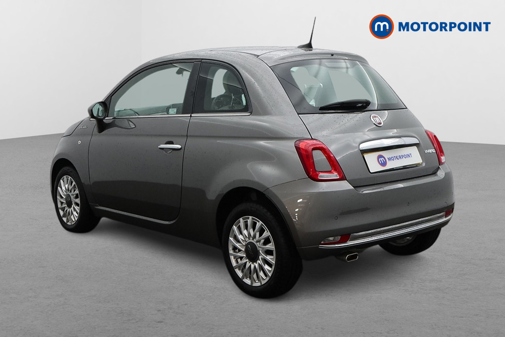 Fiat 500 Dolcevita Manual Petrol-Electric Hybrid Hatchback - Stock Number (1477757) - Passenger side rear corner