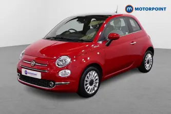 Fiat 500 Dolcevita Manual Petrol-Electric Hybrid Hatchback - Stock Number (1477760) - Passenger side front corner