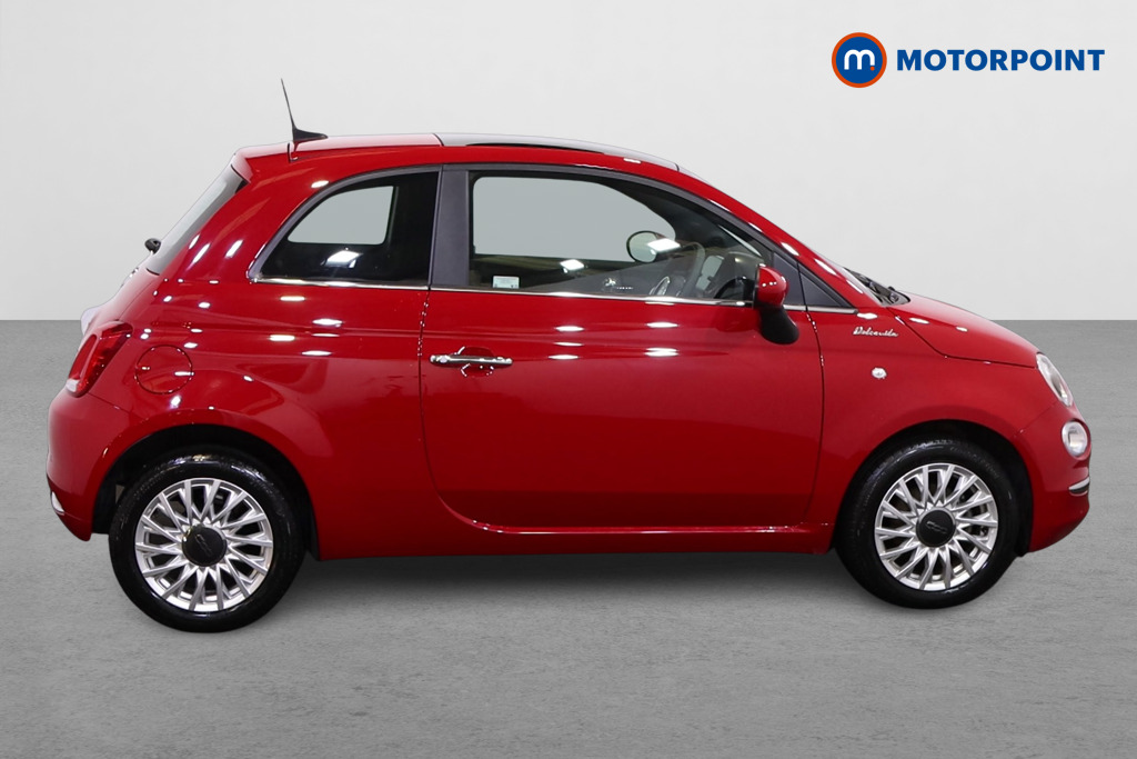 Fiat 500 Dolcevita Manual Petrol-Electric Hybrid Hatchback - Stock Number (1477760) - Drivers side