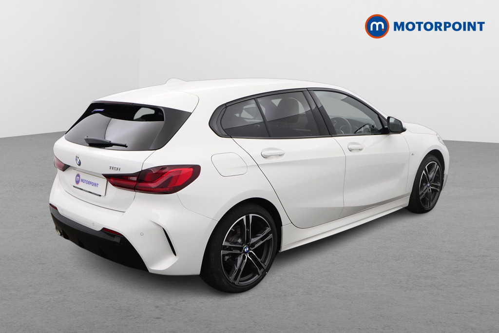 BMW 1 Series M Sport Automatic Petrol Hatchback - Stock Number (1474365) - Drivers side rear corner