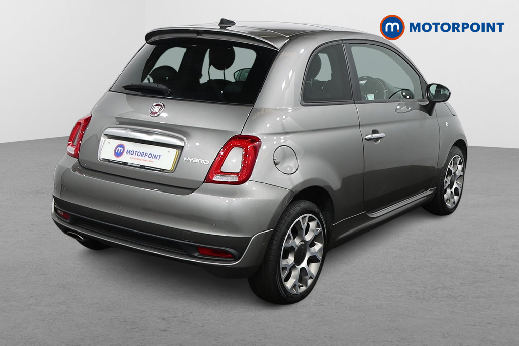 Fiat 500 Rock Star Manual Petrol-Electric Hybrid Hatchback - Stock Number (1478442) - Drivers side rear corner