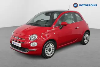 Fiat 500 Dolcevita Manual Petrol-Electric Hybrid Hatchback - Stock Number (1478637) - Passenger side front corner