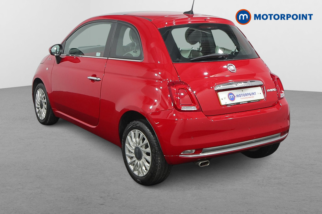 Fiat 500 Dolcevita Manual Petrol-Electric Hybrid Hatchback - Stock Number (1478637) - Passenger side rear corner