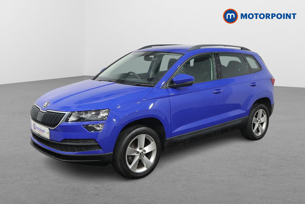 Skoda Karoq SE Manual Petrol SUV - Stock Number (1479927) - Passenger side front corner