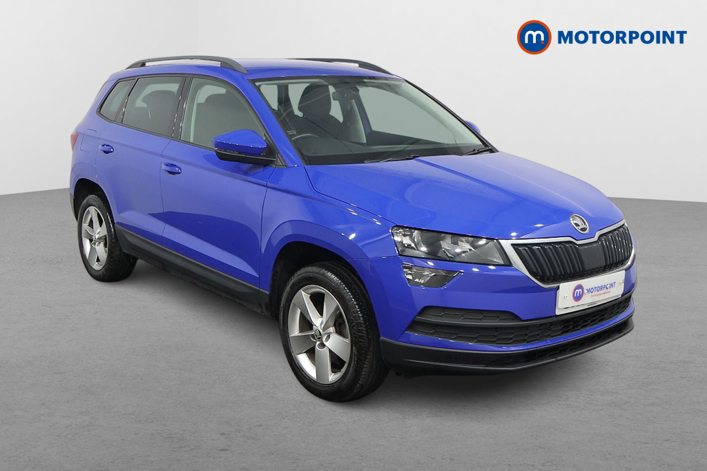 Skoda Karoq SE Manual Petrol SUV - Stock Number (1479927) - Drivers side front corner