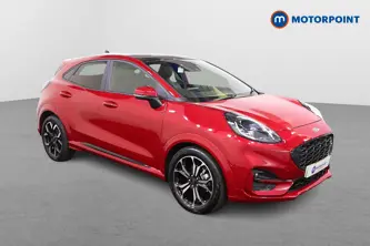 Ford Puma St-Line X Automatic Petrol-Electric Hybrid SUV - Stock Number (1475839) - Drivers side front corner