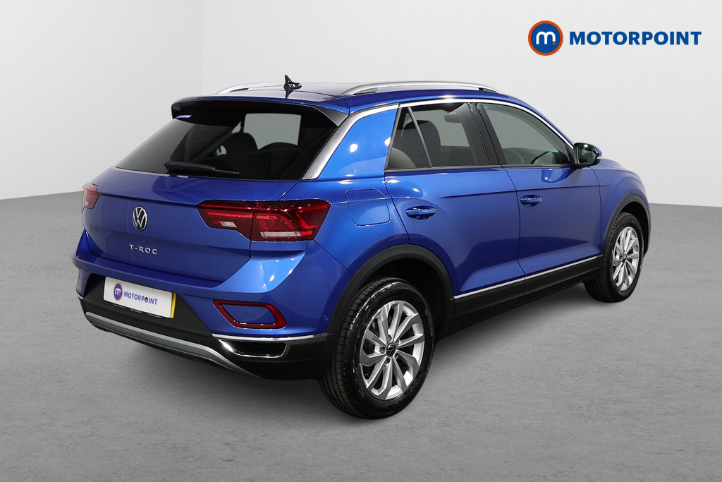 Volkswagen T-Roc Style Automatic Petrol SUV - Stock Number (1479656) - Drivers side rear corner