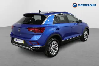 Volkswagen T-Roc Style Automatic Petrol SUV - Stock Number (1479656) - Drivers side rear corner